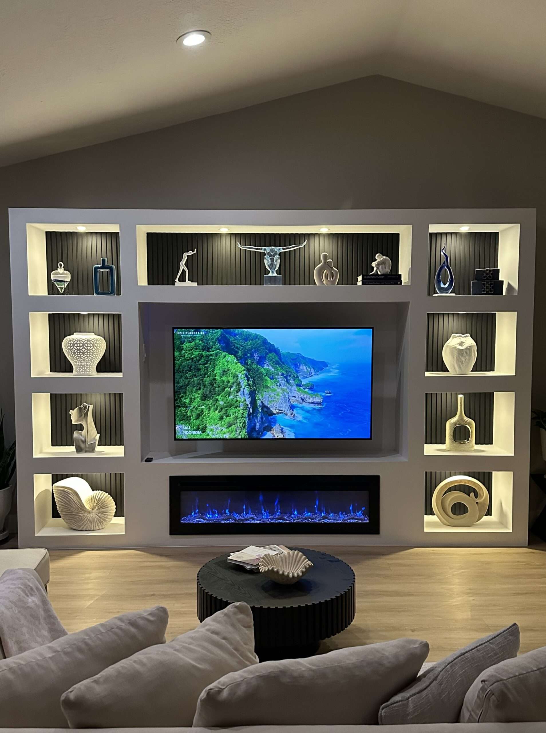 media wall fireplace tamarac florida